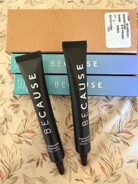 Set of 2 Prep & Smooth Eye Primer – Black